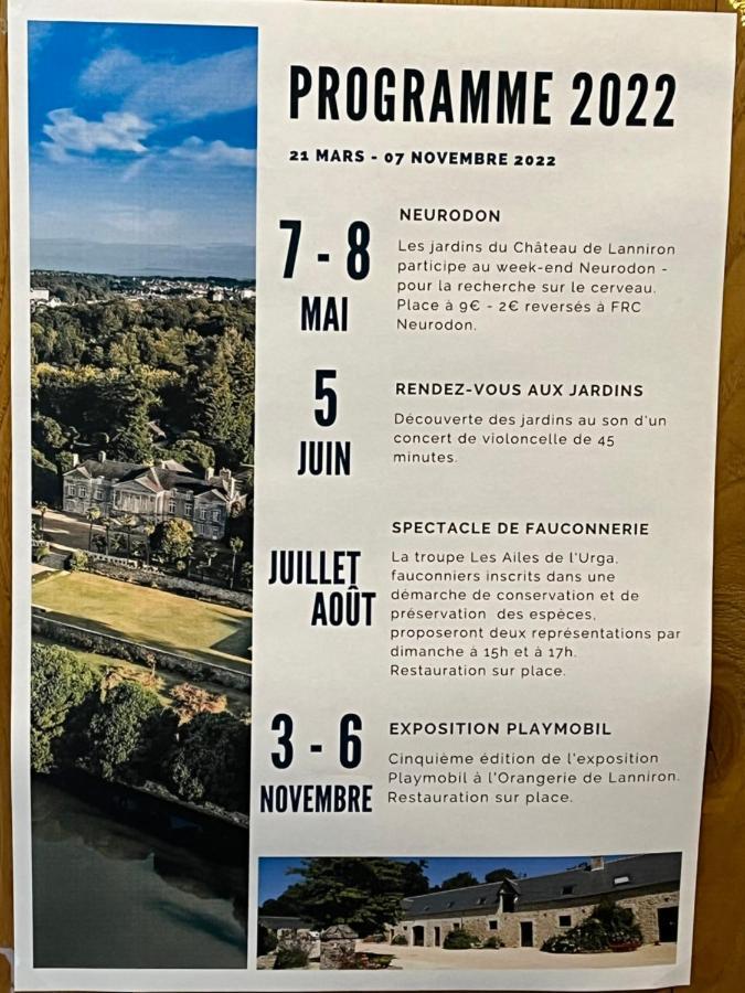 Mobilhome Tout Confort R10 Domaine De Lanniron Quimper Zewnętrze zdjęcie
